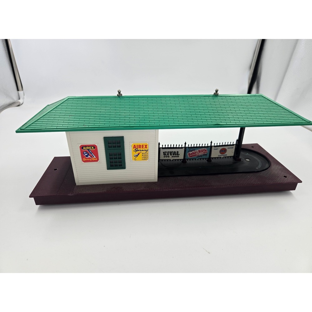 Vintage 356 Automatic Freight Station New York Corp Toy Train Accessory Untested